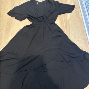 Elegant Black Women's Dress